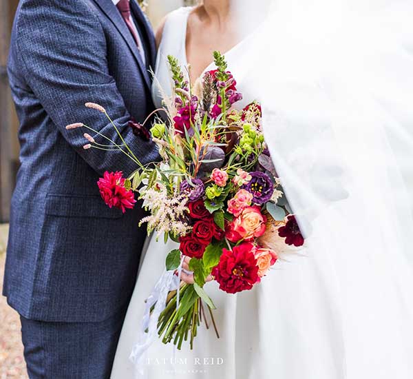 wild flower wedding norfolk 