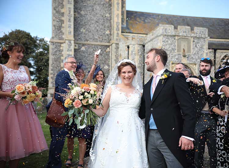 wedding florist in norfolk