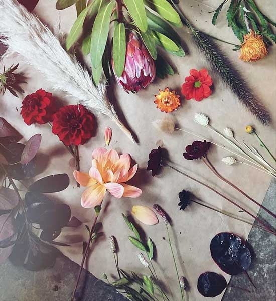 floral palette