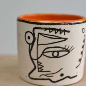 FACE - Artistic Ceramic Plant Pot - Image 4